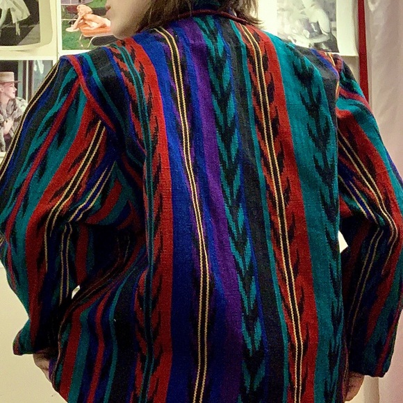 🌟Colorful Striped Blazer - Picture 4 of 7